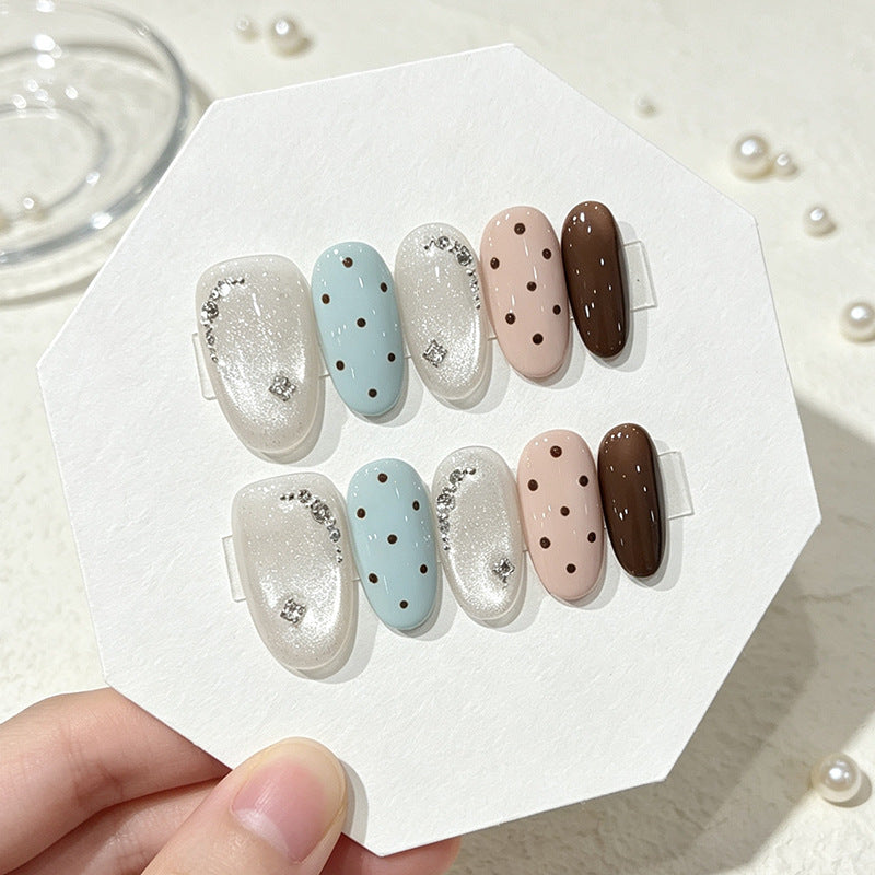 Luxury Decorative Press-On Nail Set Kalsten