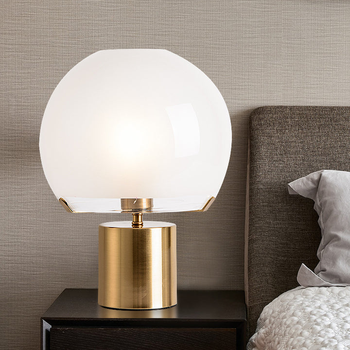 Modern Elegant Table Lamp with Gold Base