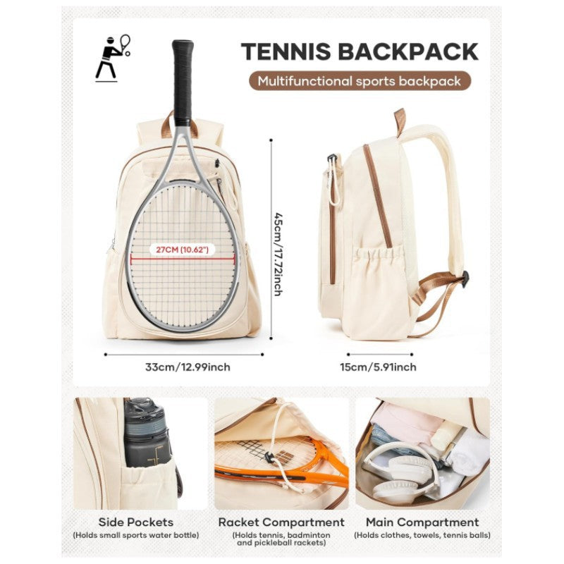 Sporty Tennis Backpack Kalsten
