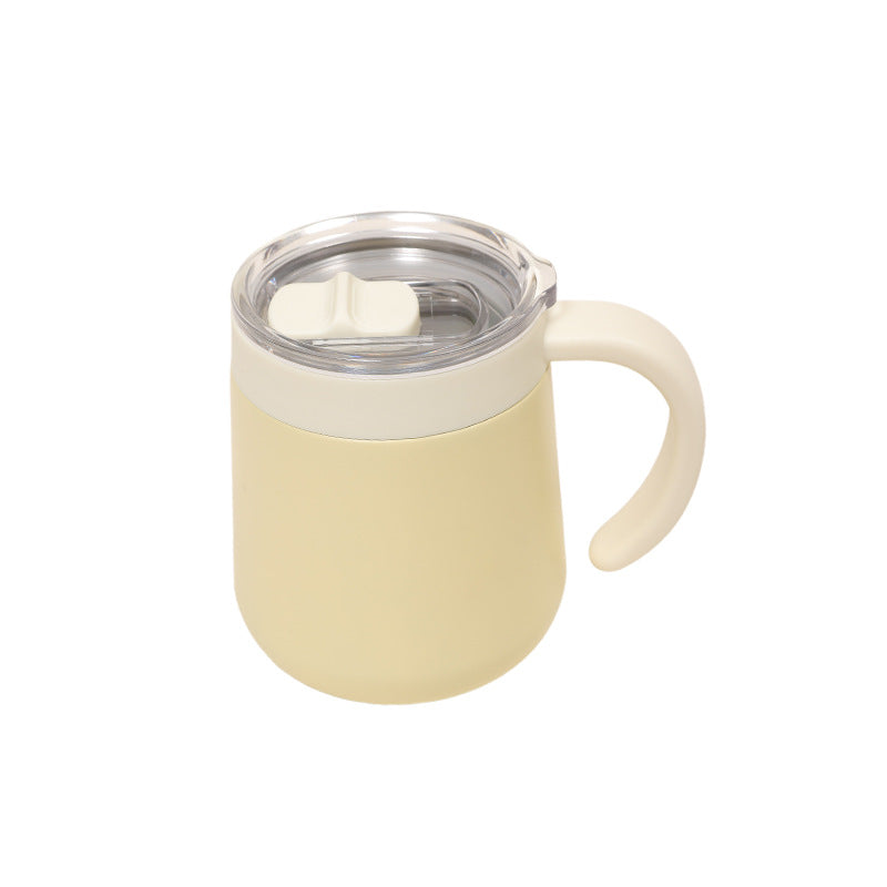 Ladies insulated mug with non-slip grip and leak-proof lid Kalsten