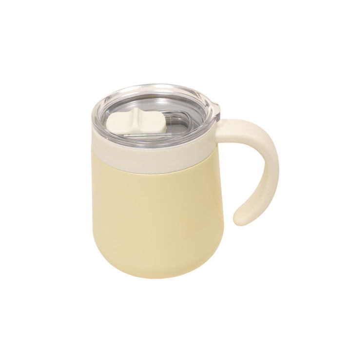 Ladies insulated mug with non-slip grip and leak-proof lid Kalsten