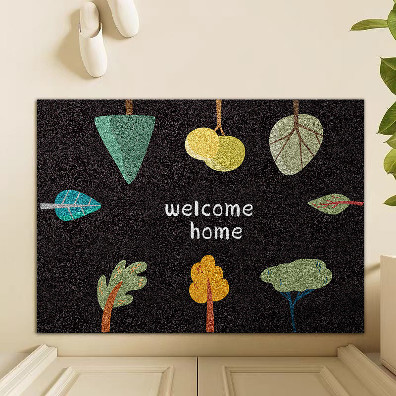 Playful Welcome Mat