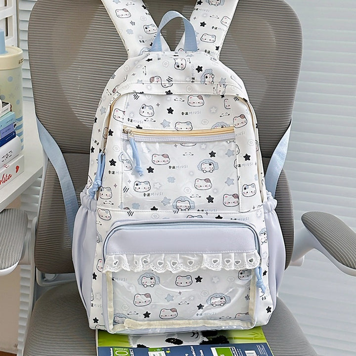 Cute Illustrated Character-Themed Backpack Kalsten