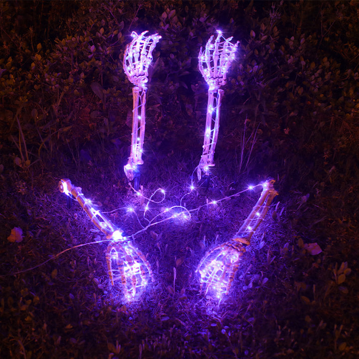 Decorative Skeleton Hand String Lights Kalsten
