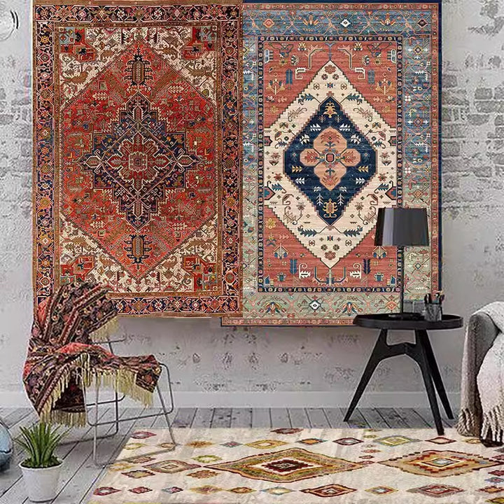 Vintage-Inspired Oriental Area Rug