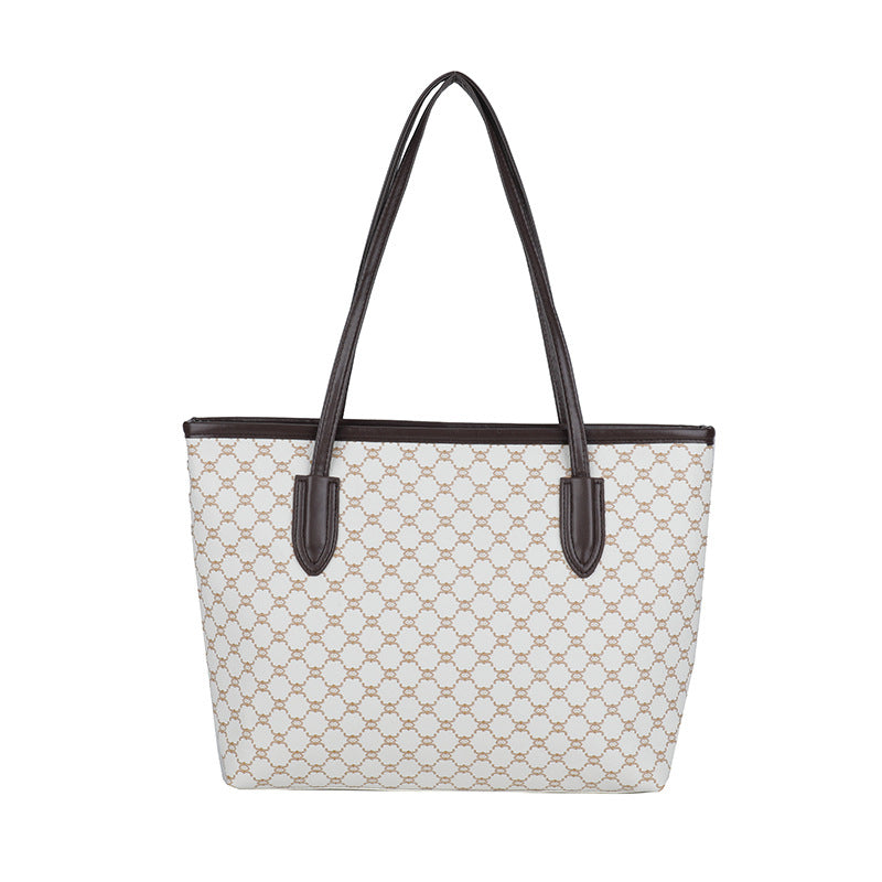 Elegant Geometric Pattern Tote Bag Kalsten