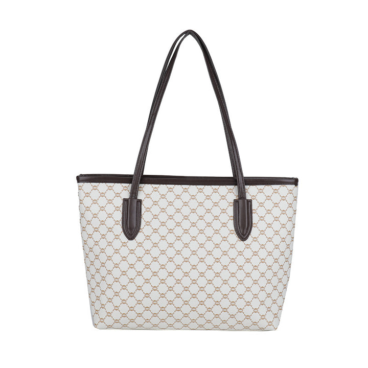Elegant Geometric Pattern Tote Bag Kalsten