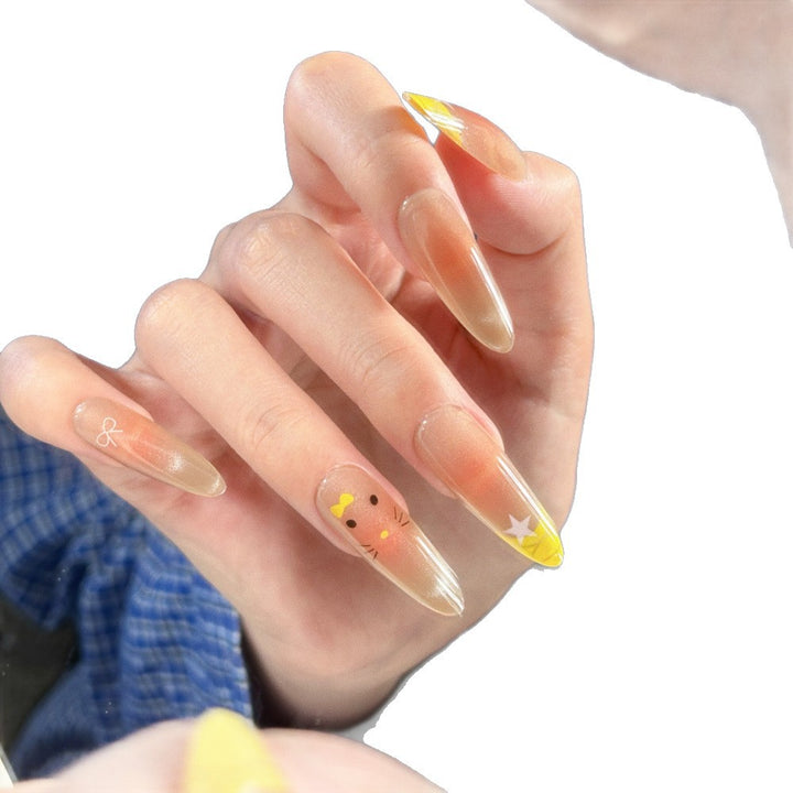Artificial nails with Playful Design Kalsten