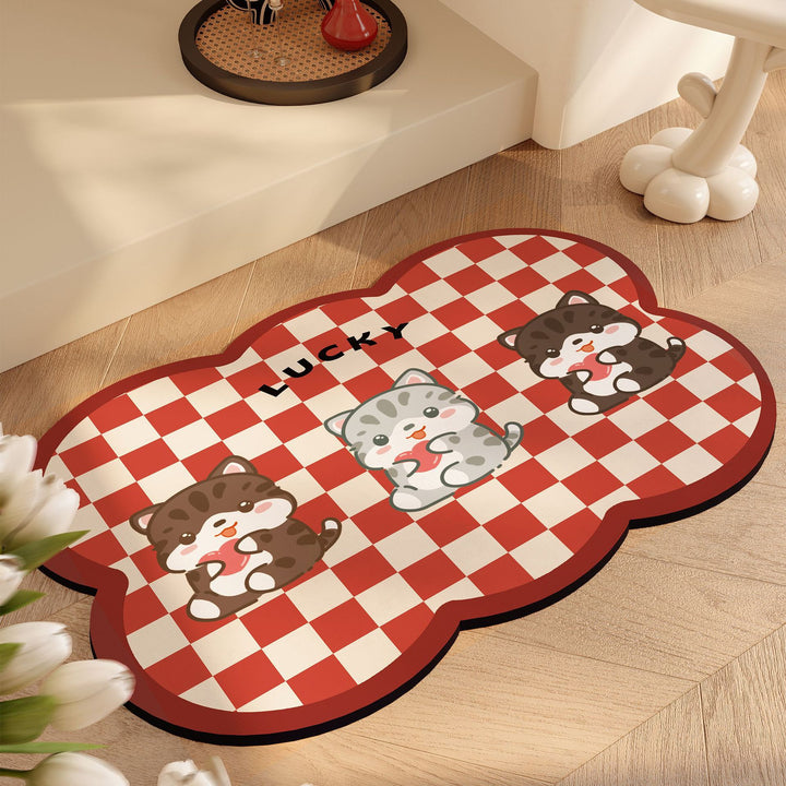 Cute Cartoon Animal Bath Mat Kalsten