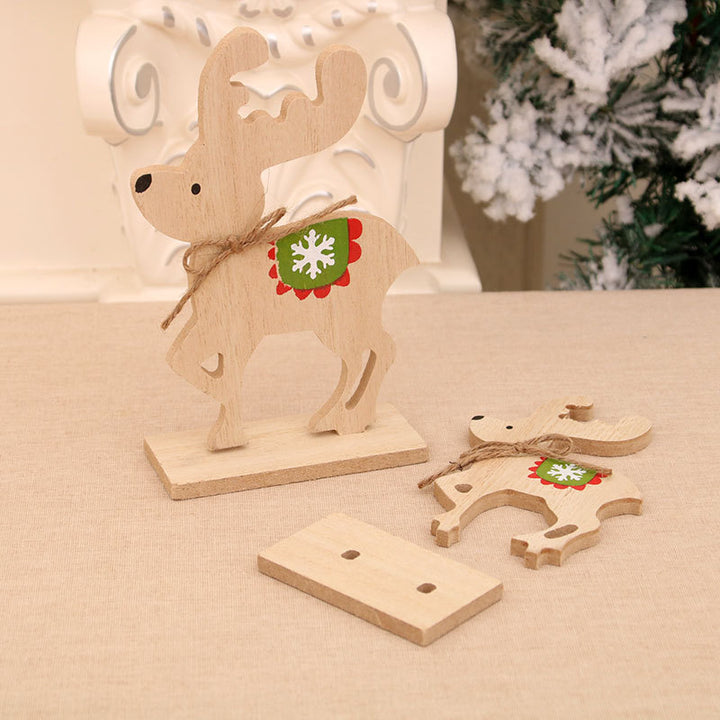 Decorative Wooden Reindeer Figurine Kalsten 1790145184