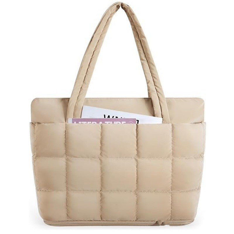Quilted Oversized Tote Bag Kalsten