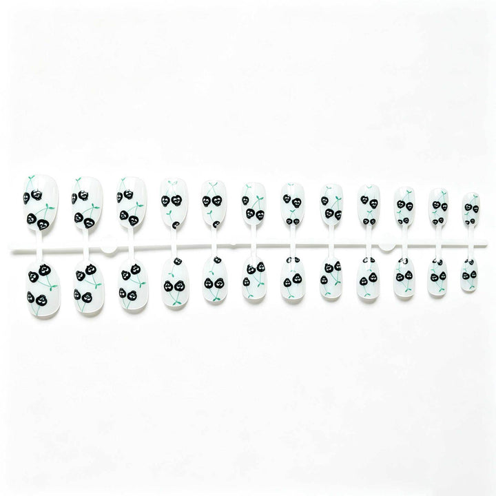 Edgy Skull Cherry Nail Art Kit