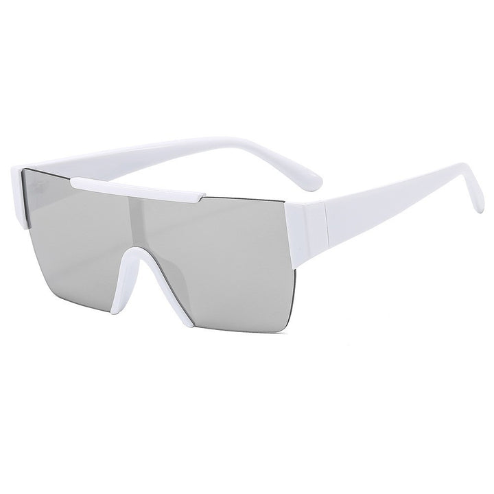 Ladies Sporty Oversized Sunglasses with Modern Protective Frame Kalsten