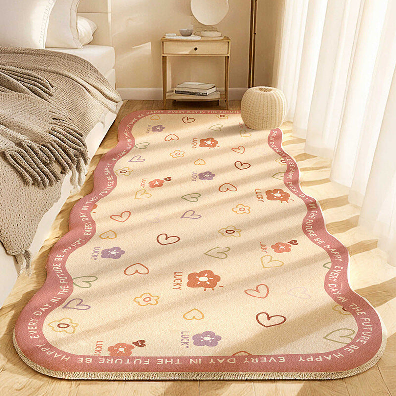 Playful Scalloped Area Rug