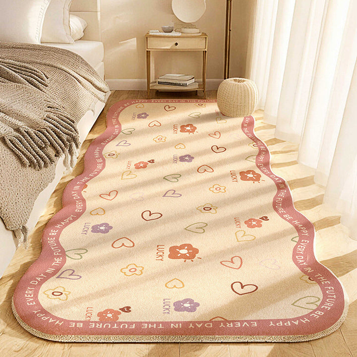 Playful Scalloped Area Rug