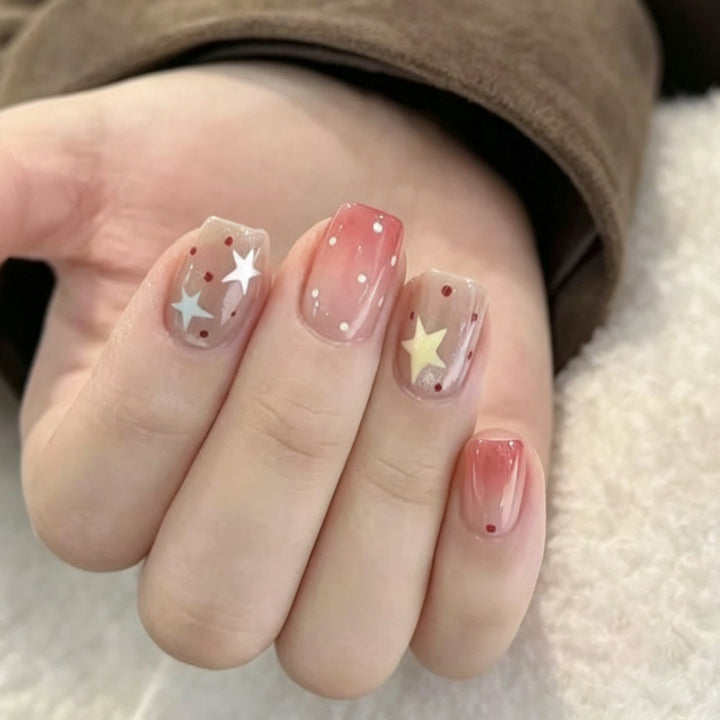 Starry Gradient Press-On Nail Set Kalsten