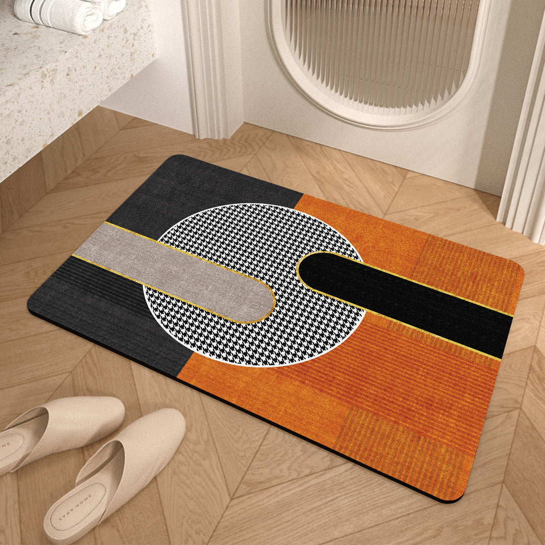 Stylish Modern Bathroom Mat Kalsten