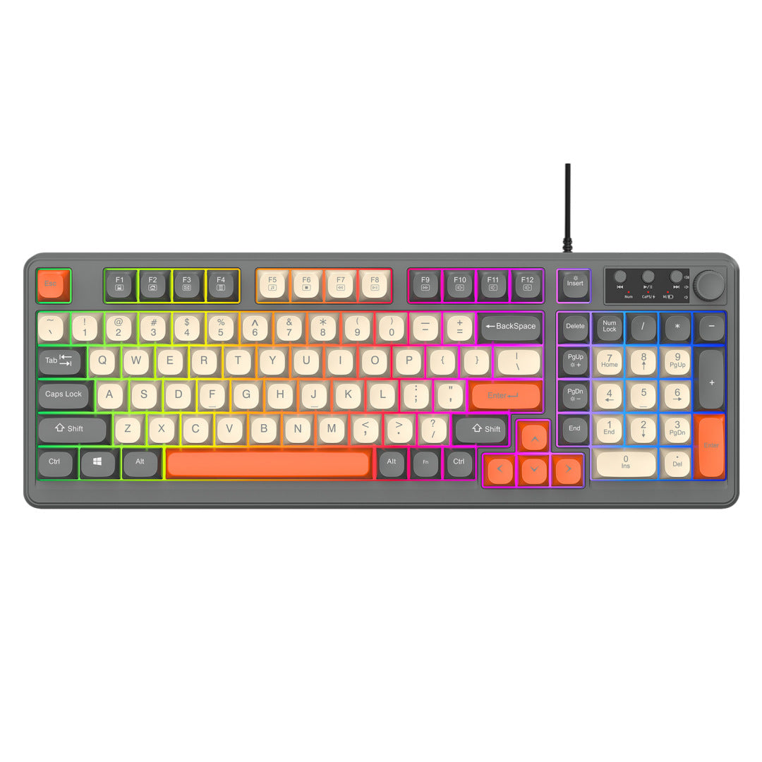 Wired RGB Gaming Keyboard and Precision Gaming Mouse Kalsten