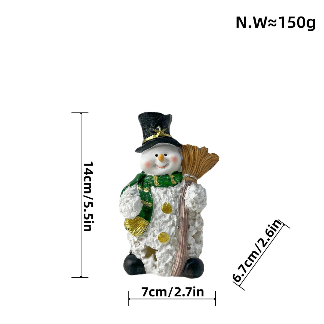 Decorative Snowman Sculpture Kalsten