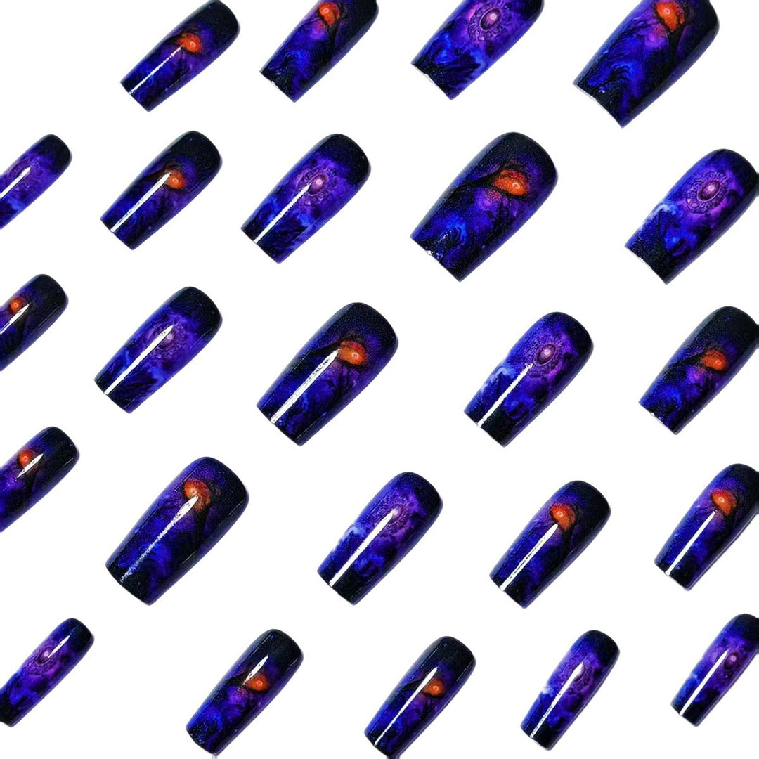 Creative and Mystical Nail Design Kalsten