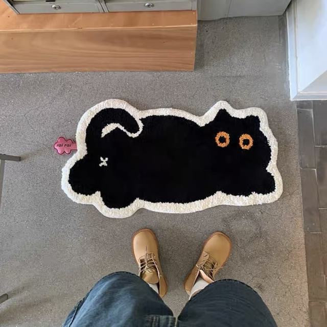 Monstera Leaf Shaped Area Rug