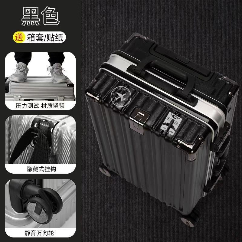 Hard-shell travel suitcase with spacious interior and high-quality rolling system Kalsten