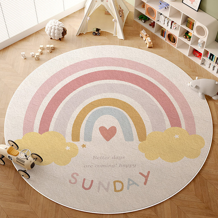 Educational Alphabet Learning Area Rug