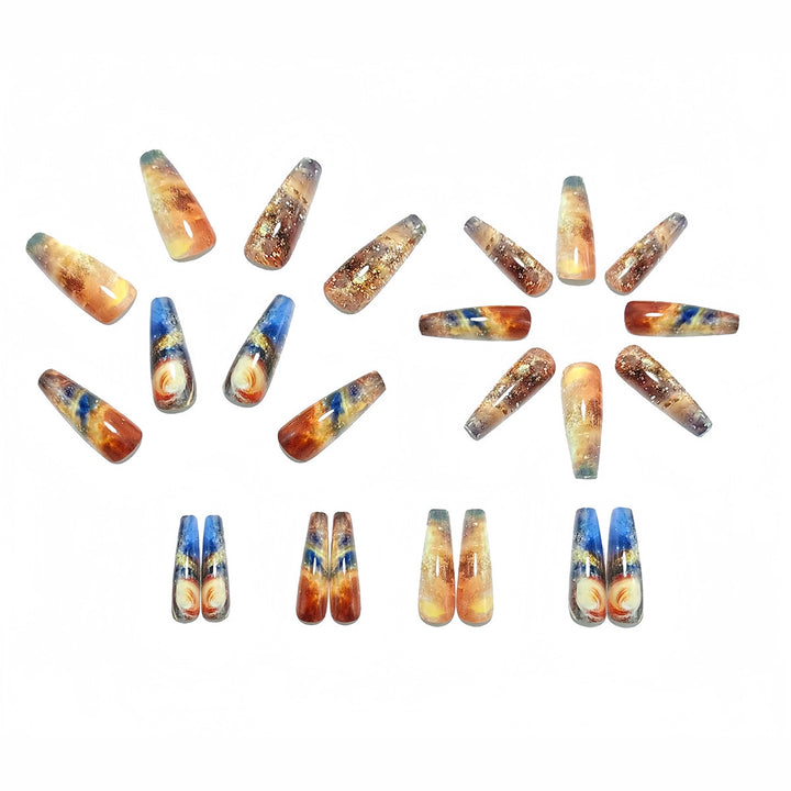 Glamorous Art Nails In Creative Galaxy Design Kalsten