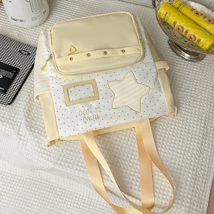 Fun-Themed Star Print Backpack Kalsten