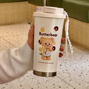 Ladies Insulated Drinking Cup with cute Hello Kitty Design Kalsten