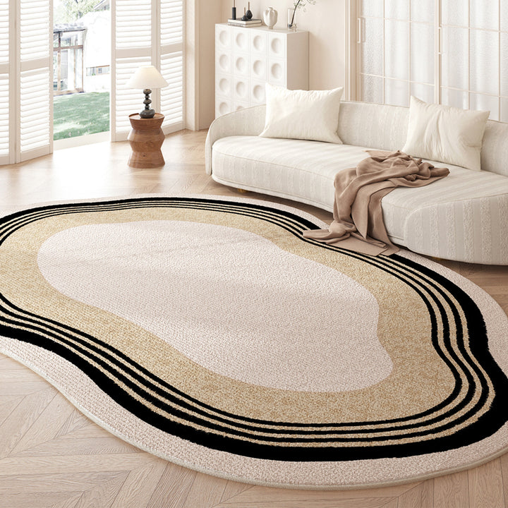 Organic Abstract Shape Area Rug
