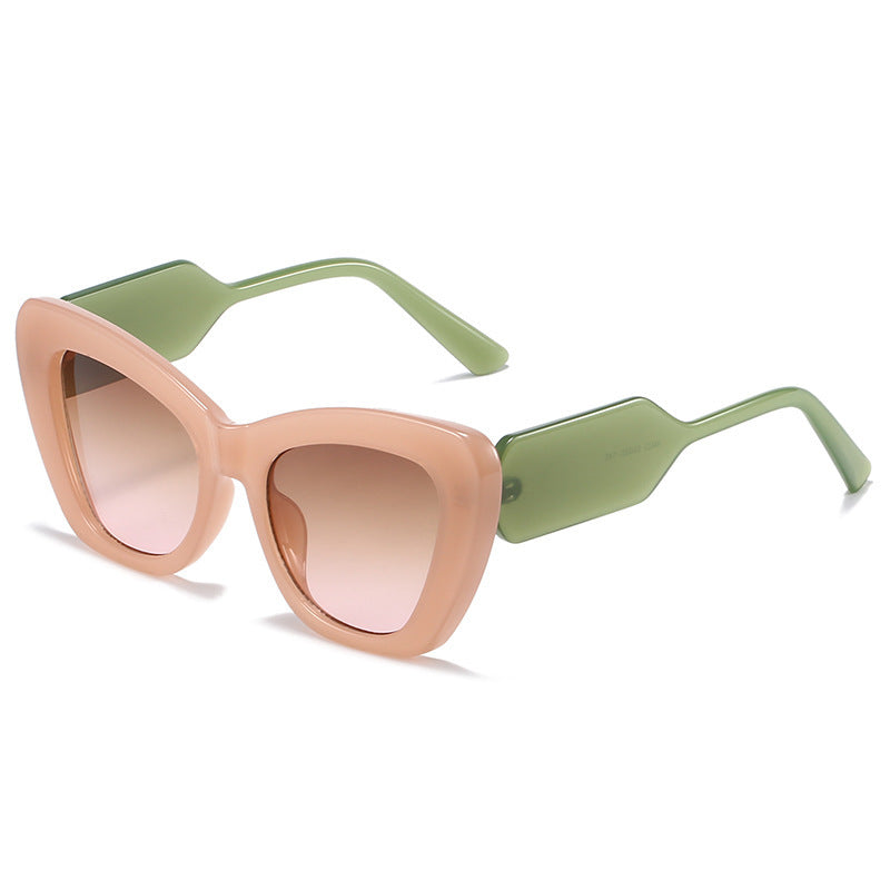 Fashion-Forward Geometric Frame Sunglasses Kalsten
