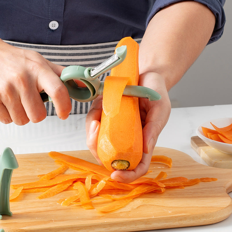 Multifunctional vegetable and fruit cutter with safety mechanism Kalsten