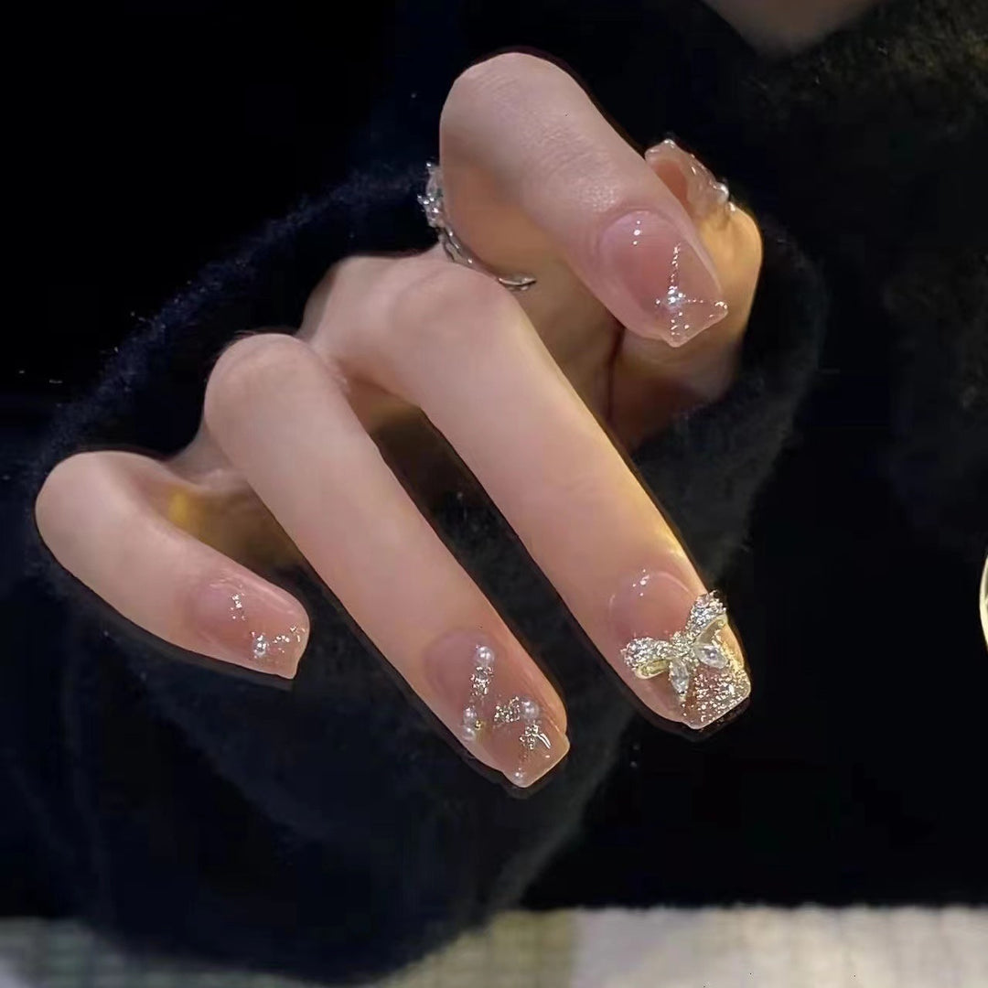Premium Decorative Press-On Nail Art