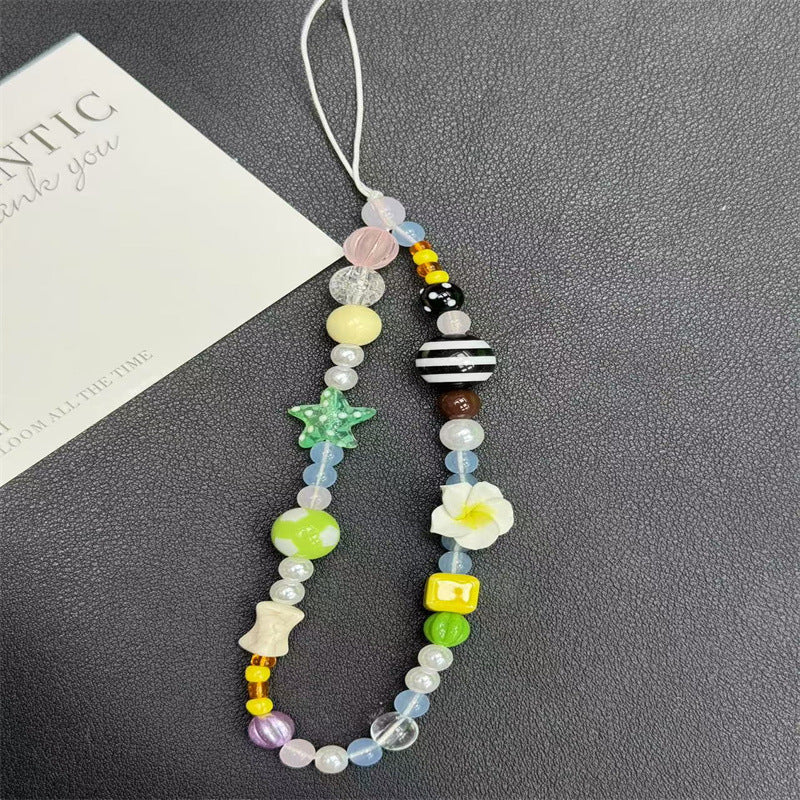Whimsical Beaded Charm Necklace Kalsten 1790136000