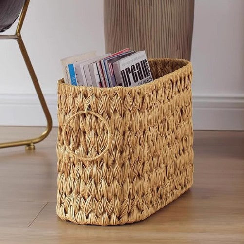 Practical Storage Basket Made of Natural Materials Kalsten
