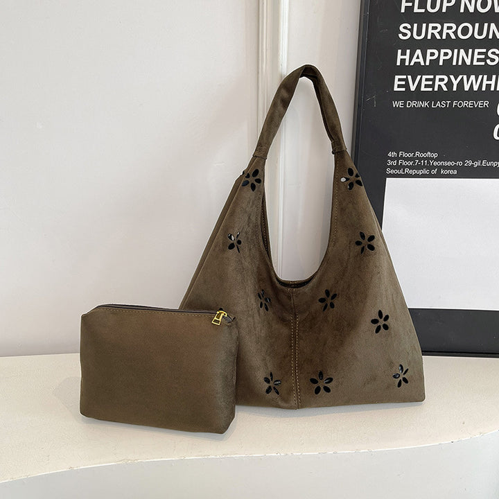 Floral Embroidered Tote Bag Kalsten