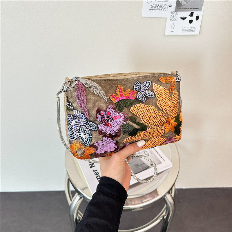 WoFloral Embellished Clutch Purse Kalsten