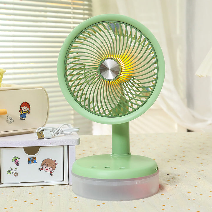 Ladies Portable Table Fan with Stylish and Flexible Design Kalsten