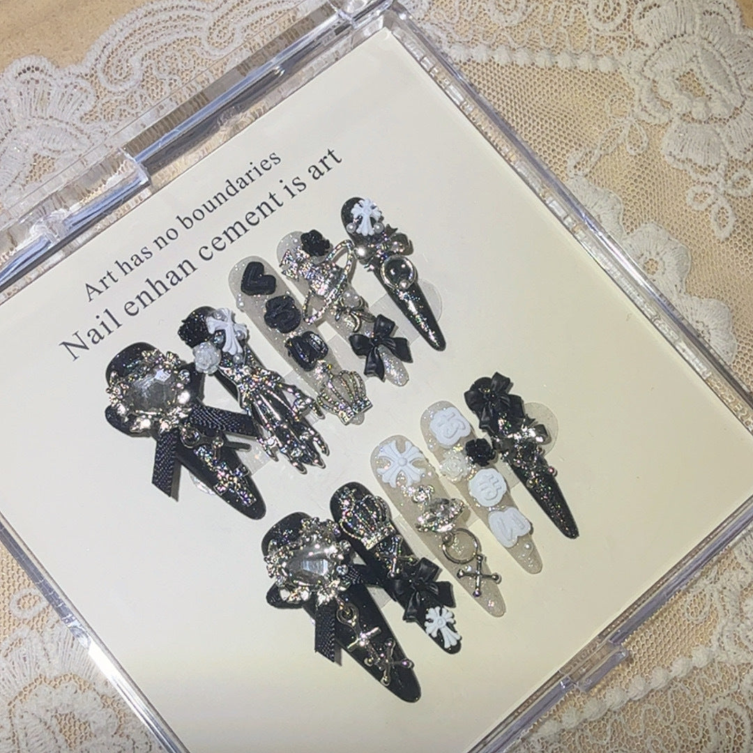 Artistic Nail Decoration Clips