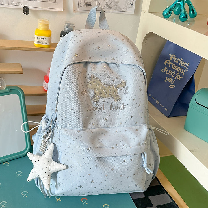 Playful Star-Embellished Backpack Kalsten