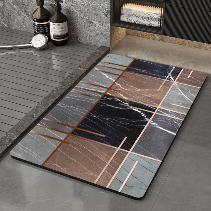 Decorative Bath Mat Kalsten