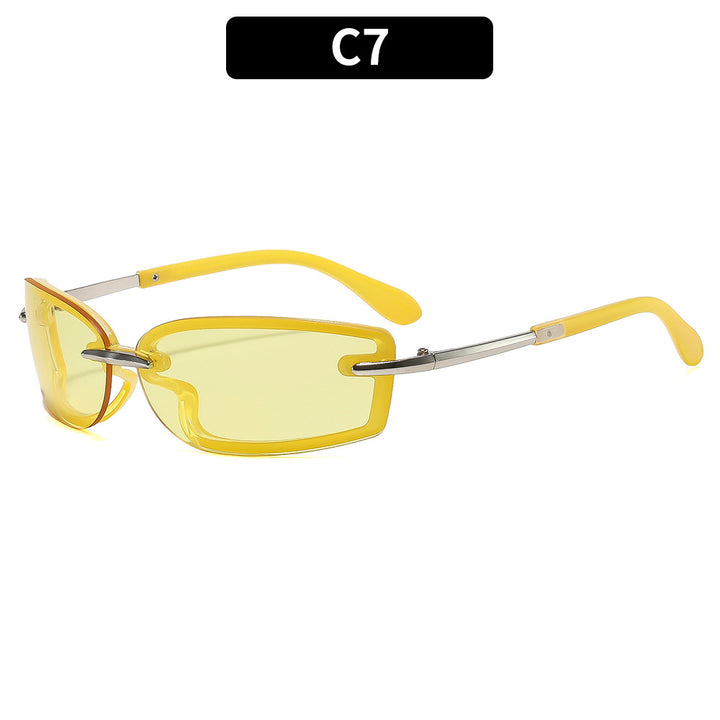 Futuristic Fashion Shield Sunglasses