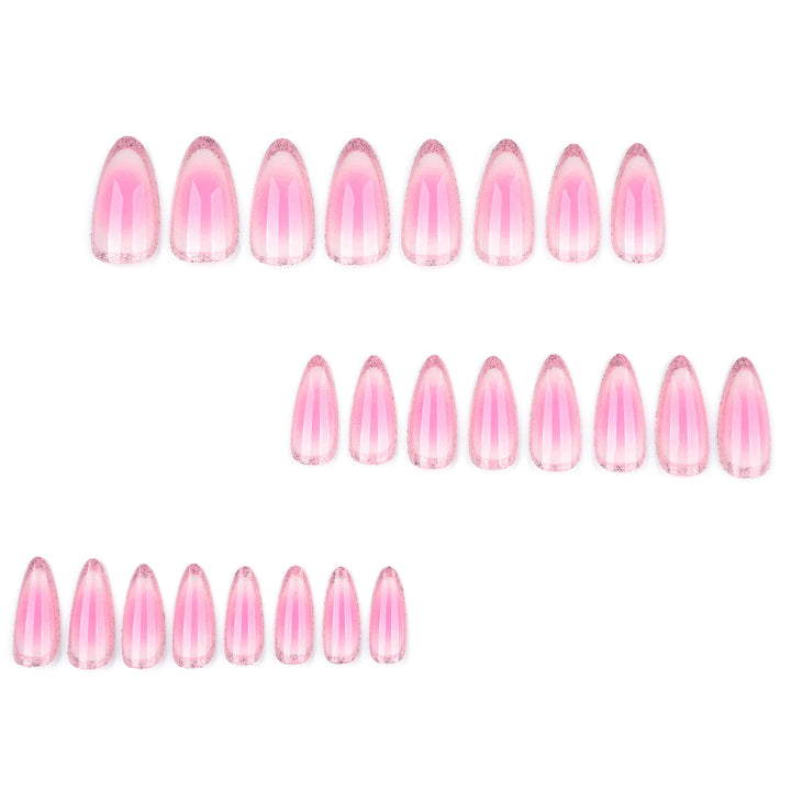 Artful Acrylic Nails with Gentle Ombre Design Kalsten