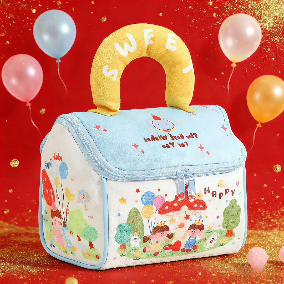 Cute Themed Insulated Lunch Bag