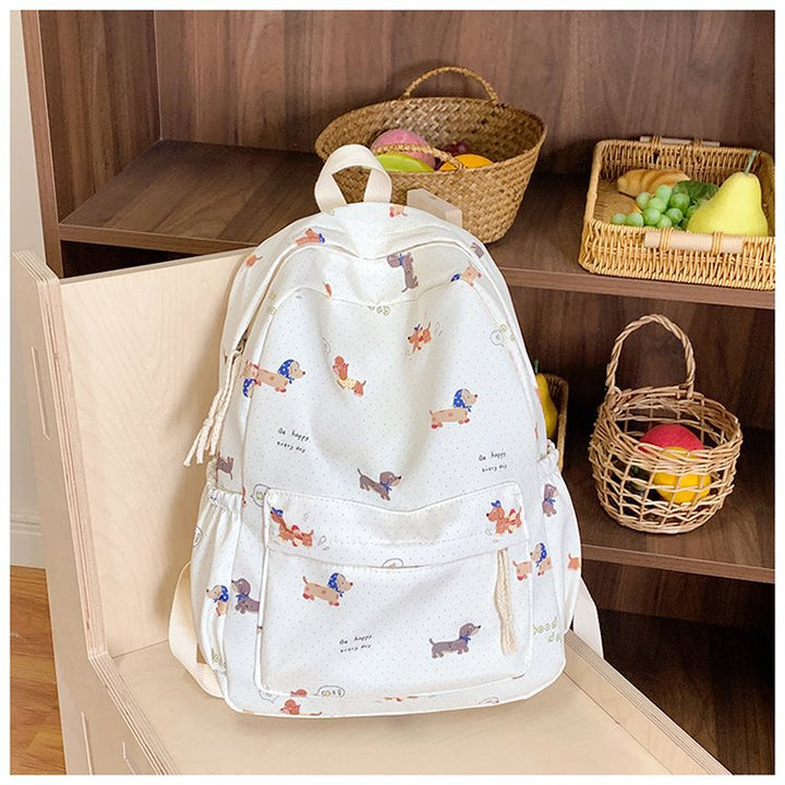 Backpack with Cute Dog Friend Design Kalsten