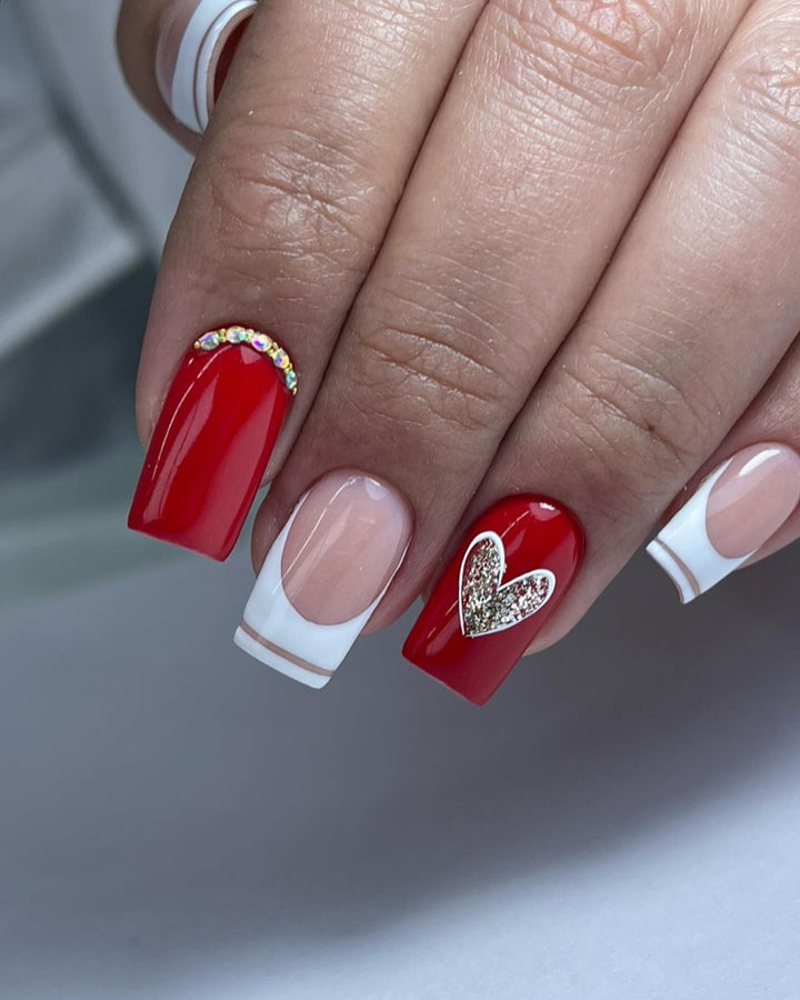 Ornate Butterfly-Inspired Acrylic Nail Extensions Kalsten