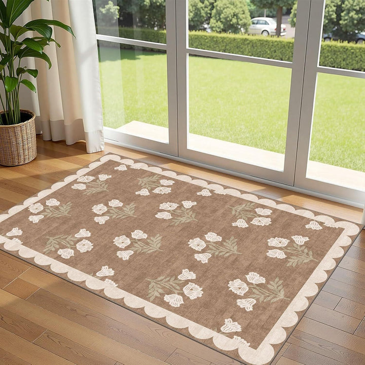 Decorative Flower Carpet
