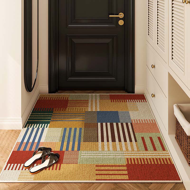 Geometric Patterned Entrance Mat