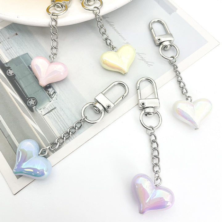 Heart-Shaped Keychain Charm Kalsten